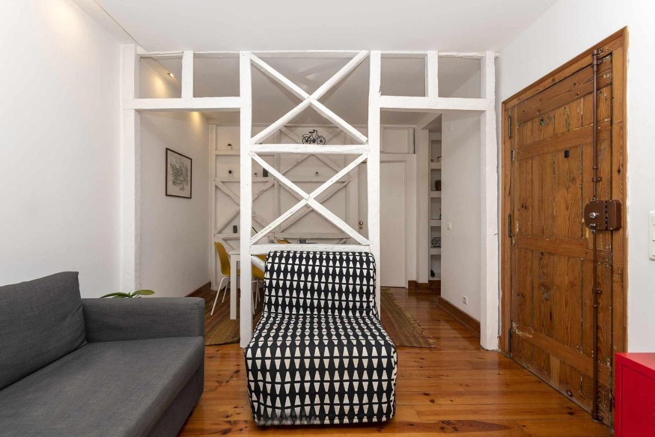 Typical Portuguese Apartment In Sao Bento Lisbon Luaran gambar